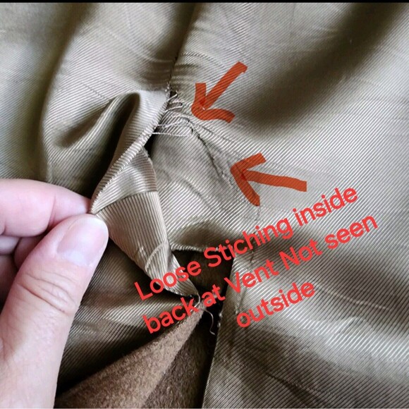 SAMUELSOHN SB Como Sports Coat 42L Long Brown Blazer Wool Silk Cashmere - Picture 7 of 13